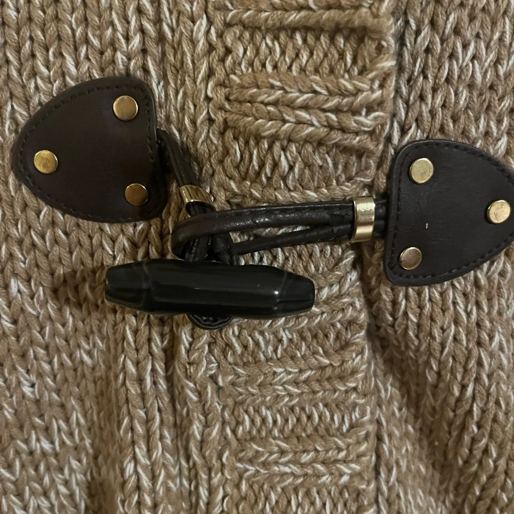 Michael Kors‎ Brown Toggle Cardigan